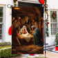 Holy Family The Birth Of Hope On Christmas Eve, Christmas Garden Flag - House Flag, Nativity Religious Winter Jesus Christians Flag Gift