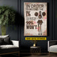 Motivational Personalized Cheerleading Girl Canvas Painting, In Order To Become The 1% Wall Art Decor, Poster Gift For Cheerleading Lovers
