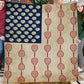 July 4th Tennis Fleece Blanket, American Flag Made From Tennis Sport Woven Blanket, Cool Sherpa Blanket Independence Day Gift For Tennis Lovers