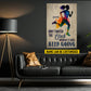 Personalized Running Woman Canvas Painting, Don't Watch The Clock Wall Art Decor, Poster Gift For Running Lovers
