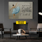 Personalized Ballet Woman Canvas Painting, The Best Way To Predict Your Future Wall Art Decor, Poster Gift For Ballet Lovers