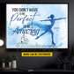 Personalized Ice Skating Woman Canvas Painting, You Don't Have To Be Perfect Sport Wall Art Decor, Poster Gift For Ice Skating Lovers