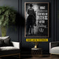 Motivational Personalized Cowboy Canvas Painting, What Defines Us Is How Well We Rise After Falling Wall Art Decor, Poster Gift For Cowboy Lovers