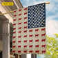 July 4th Sheep USA Garden Flag & House Flag, Independence Day Patriotic Sheep USA Yard Flag Gift For Sheep Lovers, Farmers