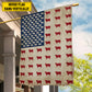 July 4th Sheep American Garden Flag & House Flag, Independence Day Patriotic Sheep USA Yard Flag Gift For Sheep Lovers, Farmers