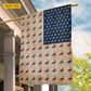 July 4th Flamingo USA Garden Flag & House Flag, Independence Day Patriotic Flamingos USA Yard Flag Gift For Flamingo Lovers