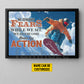 Personalized Snowboarding Canvas Painting, We Generate Fears While We Sit Wall Art Decor, Poster Gift For Snowboarding Lovers