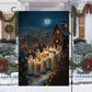 Harmonies Under the Starlit Snow A Christmas Serenade, Christmas Garden Flag - House Flag, Nativity Religious Winter Christians Flag Gift