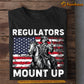Funny Horse Riding USA Flag T-shirt, Regulators Mount Up Tees July 4th Day Gift For Horse Riding Lovers