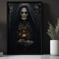 The Old Witch Dark Academia Canvas Wall Art - Horror Witch Poster Gift Artwork Decoration For Living Room Bed Room