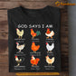 Funny Chicken T-shirt, God Says I Am Special Unique Strong, Gift For Chicken Lovers, Chicken Tees, Farmers Tees