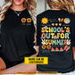Personalized Teacher Two-sided T-shirt, School's Out For Summer Tees Gift For Teacher Lovers