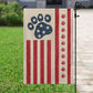July 4th American Dog Garden Flag House Flag, Independence Day Patriotic Dog USA Yard Flag Gift For Dog Lovers, American Lovers