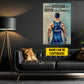 Personalized Wrestling Man Canvas Painting, Every Setback Is A Setup For A Comeback Wall Art Decor, Poster Gift For Wrestling Lovers