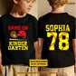 Personalized School Softball Kid Two-sided T-shirt, Game On Sport Tees Gift For Softball Lovers