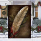 Mystical Musings Of Mistletoe And Moonlight, Christmas Garden Flag - House Flag, Christmas Flag Gift