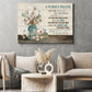 Personalized Nurse Canvas Painting, A Nurse's Prayer Wall Art Decor, Poster Gift For Nurse Lovers