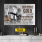 Personalized Jiu Jitsu Man Canvas Painting, Gold Medals Aren't Made Of Gold Wall Art Decor, Poster Gift For Jiu Jitsu Lovers