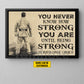 Personalized Jiu Jitsu Man Canvas Painting, You Never Know How Strong You Are Wall Art Decor, Poster Gift For Jiu Jitsu Lovers