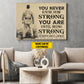 Personalized Jiu Jitsu Man Canvas Painting, You Never Know How Strong You Are Wall Art Decor, Poster Gift For Jiu Jitsu Lovers