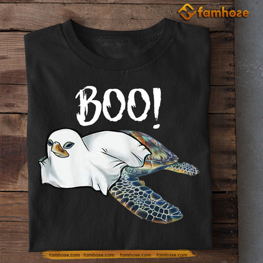 Halloween Turtle T-shirt, Boo, Gift For Sea Turtle Lovers, Turtle Life