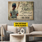 Motivational Personalized Softball Girl Canvas Painting, Talent May Got You On The Field Sport Wall Art Decor, Poster Gift For Softball Lovers