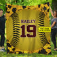 Personalized Softball Blanket, This Blanket Is My Dream Fleece Blanket - Sherpa Blanket Gift For Softball Lovers, Softball Players, Softball Girls