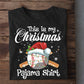 Funny Baseball Christmas T-shirt, My Christmas Pajama Shirt, Gift For Baseball Lovers, Baseball Tees, Baseball Players