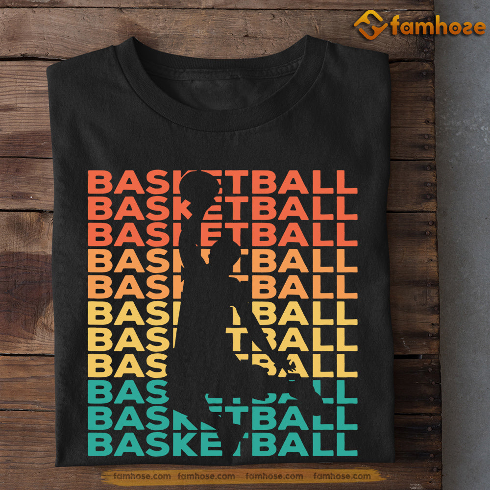 Vintage Basketball T-shirt, Basketball Is My Favorite, Gift For Basketball Lovers, Basketball Tees