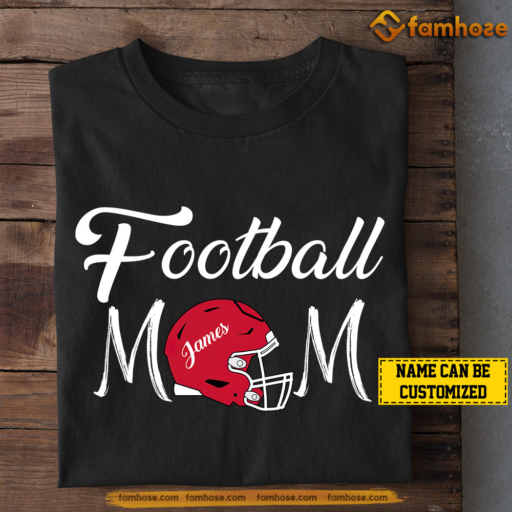 Personalized Football Mom T-shirt, Football Mom, Mother's Day Gift For Mom From Daughter & Son