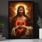 Christ's Compassionate Embrace, Jesus Canvas Painting, God Wall Art Decor, Poster Gift For Christian Lovers