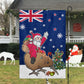 New Zealand Christmas Garden Flag & House Flag, Christmas Flag Gift For New Zealanders