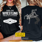 Personalized Wrestling First Day Of School Two-sided T-shirt, Born For Wrestling Back To School Sport Tees, Student Gift For Wrestling Lover