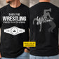 Personalized Wrestling First Day Of School Two-sided T-shirt, Born For Wrestling Back To School Sport Tees, Student Gift For Wrestling Lover