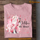 Cat T-shirt, In October We Wear Pink Cat Lovers Who Support Breast Cancer Awareness, Gift For Cat Lovers, Cat Tees, Cat Owners