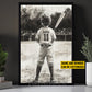 Personalized Baesball Kid Boy Canvas Painting, Dream Big, Play Ball Sport Wall Art Decor, Poster Gift For Baseball Lovers