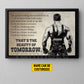 Motivational Personalized Wrestling Man Canvas Painting, That's The Beauty Of Tomorrow Sport Wall Art Decor, Poster Gift For Wrestler