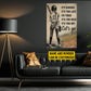 Motivational Personalized Softball Woman Canvas Painting, Let's Go Sport Wall Art Decor, Poster Gift For Softball Lovers