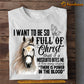 Funny Horse Jesus T-shirt, There Is Power In The Blood Tees Gift For Horse Lovers