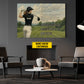 Motivational Personalized Golf Woman Canvas Painting, There Are No Shortcuts To Success Sport Wall Art Decor, Poster Gift For Golf Lovers