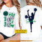 Personalized Cheerleading Two-sided T-shirt, Big Spirit Bigger Dreams Tees Gift For Cheerleading Lover