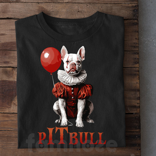 Funny Halloween Pitbull Dog T-shirt, Pitbull, Spooky Season Gift For Pitbull Lovers