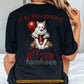 Funny Halloween Cat Backside T-shirt, We All Meow Down Here Tees Spooky Season Gift For Cat Lovers