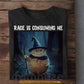 Funny Halloween Cat T-shirt, Rage Is Consuming Me Tees Spooky Season Gift For Cat Lovers