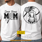 Personalized Tennis Senior Two-sided T-shirt, The Final Set Sport Tees Graduation Gift For Tennis Lover