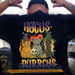 Funny Halloween Cat Backside T-shirt, Hocus Purrcus, Spooky Season Gift For Cat Lovers