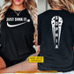 Personalized Pickleball Two-sided T-shirt, Just Dink It Sport Tees Gift For Pickleball Lover