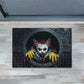 Creepy Halloween Cat Doormat, Terrifying Cat Clown, Spooky Doormat For Home Decor Housewarming Gift, Welcome Mat Gift For Cat Lovers
