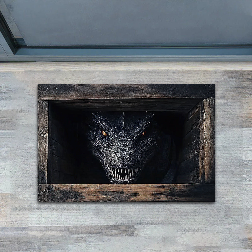 Funny Halloween Scare Doormat, Terrifying 3D Entry Rug, Doormat For Home Decor Housewarming Gift, Welcome Mat Gift