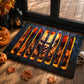 Scared Halloween Doormat, Terrified Pennywise, Doormat For Home Decor Housewarming Gift, Welcome Mat Gift